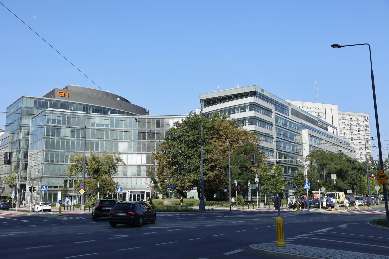 Biurowiec Saski Point na Marszałkowskiej 111 w Warszawie