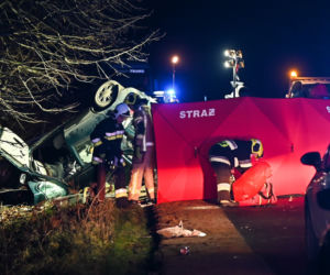 Tragedia w Jabłowie. Kierowca nie miał szans przeżyć tego wypadku