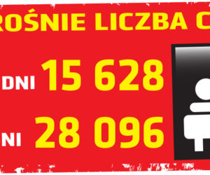 Wykresy Koronawirus stan na 18.04
