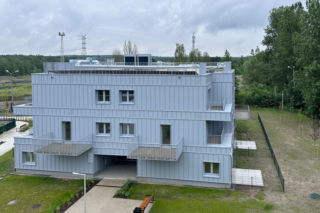 Budynki TBS w Katowicach przy Kosmicznej z 2026. Projekt: Kinga Bączyk i Magdalena Orzeł-Rurańska, pracownia K3Xmore