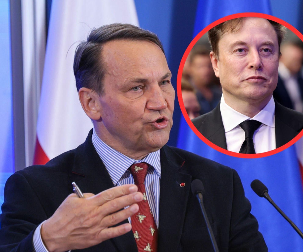 Wymiana zdań Sikorskiego i Muska