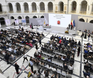 Warszawa uhonorowała Andrzeja Poczobuta. Wzruszające słowa po odebraniu odznaki Honorowego Obywatela