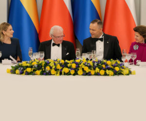 Obiad na cześć szwedzkiej królewskiej pary. Wiemy, co zaserwowano w Pałacu Prezydenckim królowi i królowej