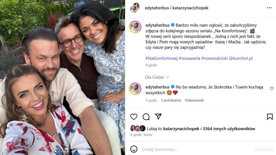 Katarzyna Cichopek i Edyta Herbuś