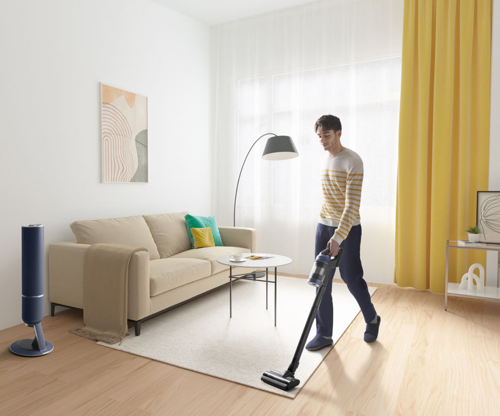 Odkurzacz bezprzewodowy Samsung Bespoke Jet™ ze zintegrowaną stacją czyszczącą All-in-One Clean Station™