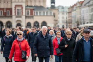 Robert Bąkiewicz i córka Blanka na Marszu Pokoju. Czy poszła w jego ślady?