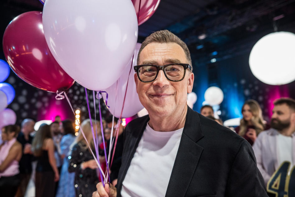 Maciej Orłoś świętuje 40-ste urodziny  "Teleexpressu"