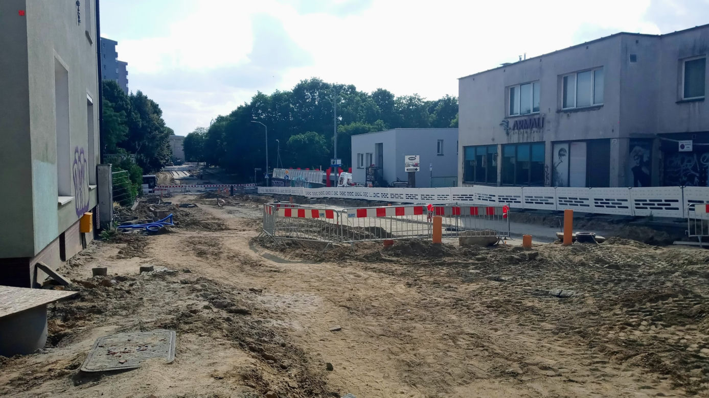 "Torowa rewolucja" w Szczecinie - czerwiec 2021