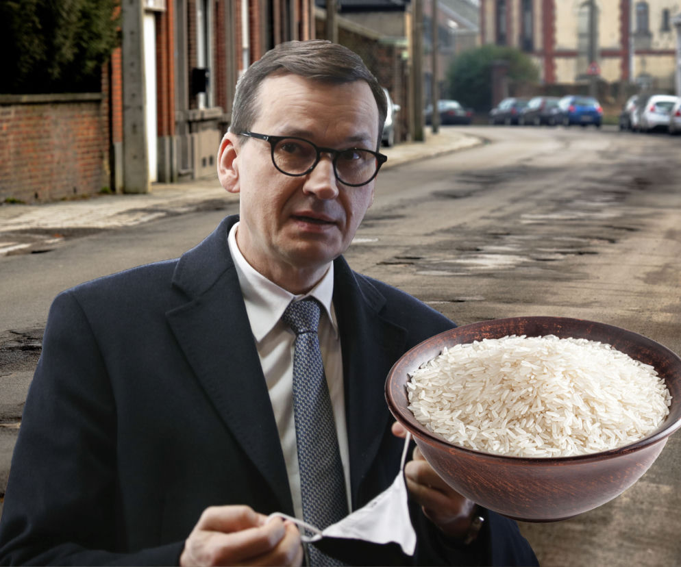 Zrobili ulicę miski ryzu Morawieckiego w Lublinie