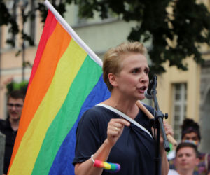 Demonstracja Nie damy się zastraszyć w Toruniu
