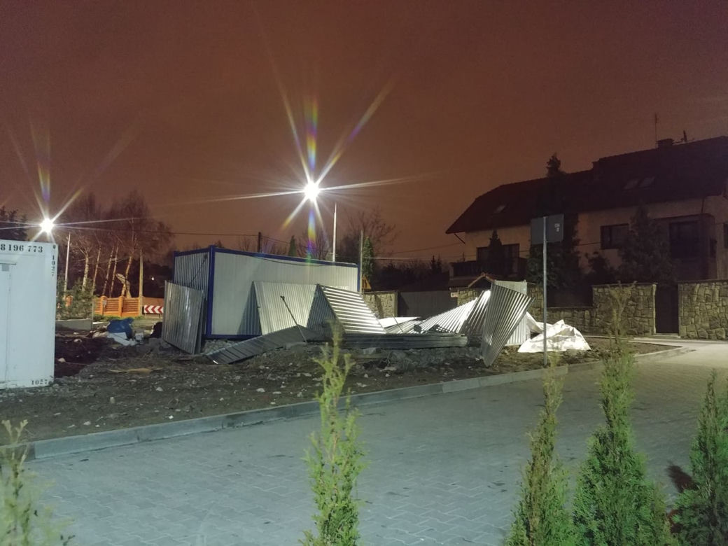 Wichura w Małopolsce