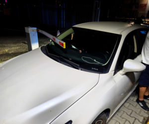 Pijany obywatel Chin nie umiał przejechać ronda