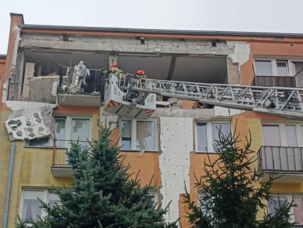 Wybuch w Braniewie