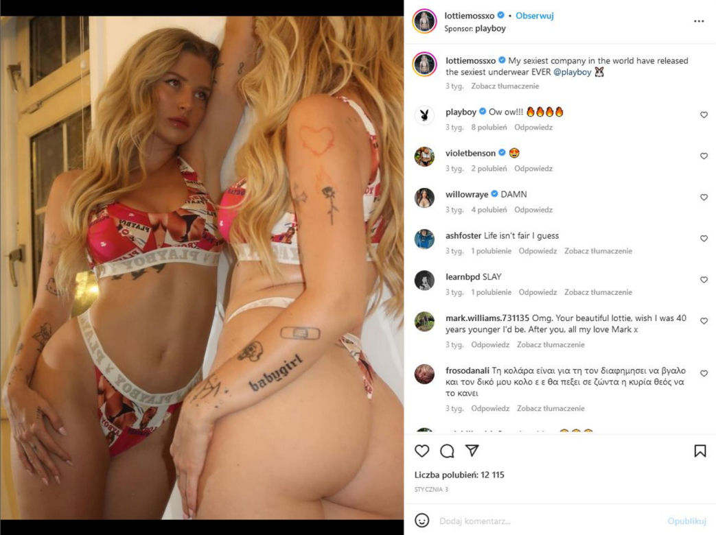 Lottie Moss znalazła miłość! Pokochał modelkę z tatuażem na twarzy