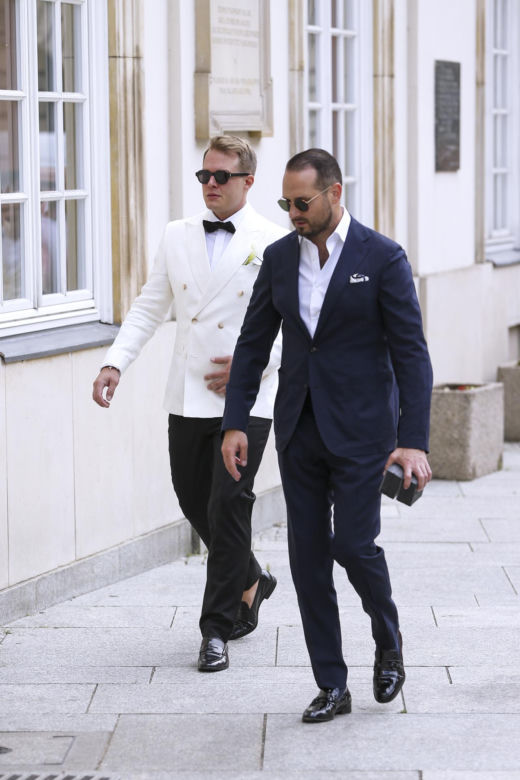Ślub jak z bajki! Syn Marioli Bojarskiej-Ferenc powiedział tak. Panna młoda nie ukrywała brzuszka