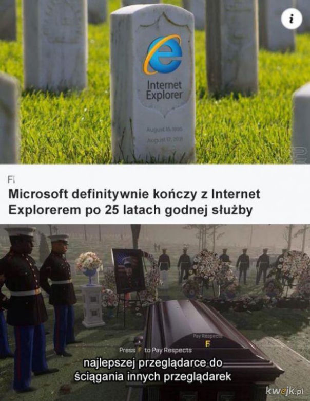 To koniec Internet Explorer. Internauci nigdy nie zapomną! 