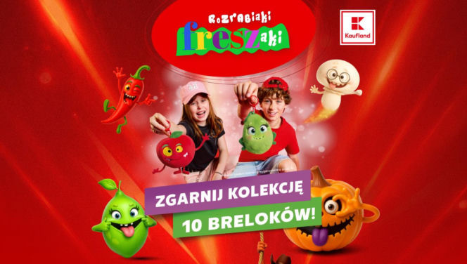 Zabierz Freszaka do plecaka. Kaufland startuje z kolekcją pluszowych breloczków
