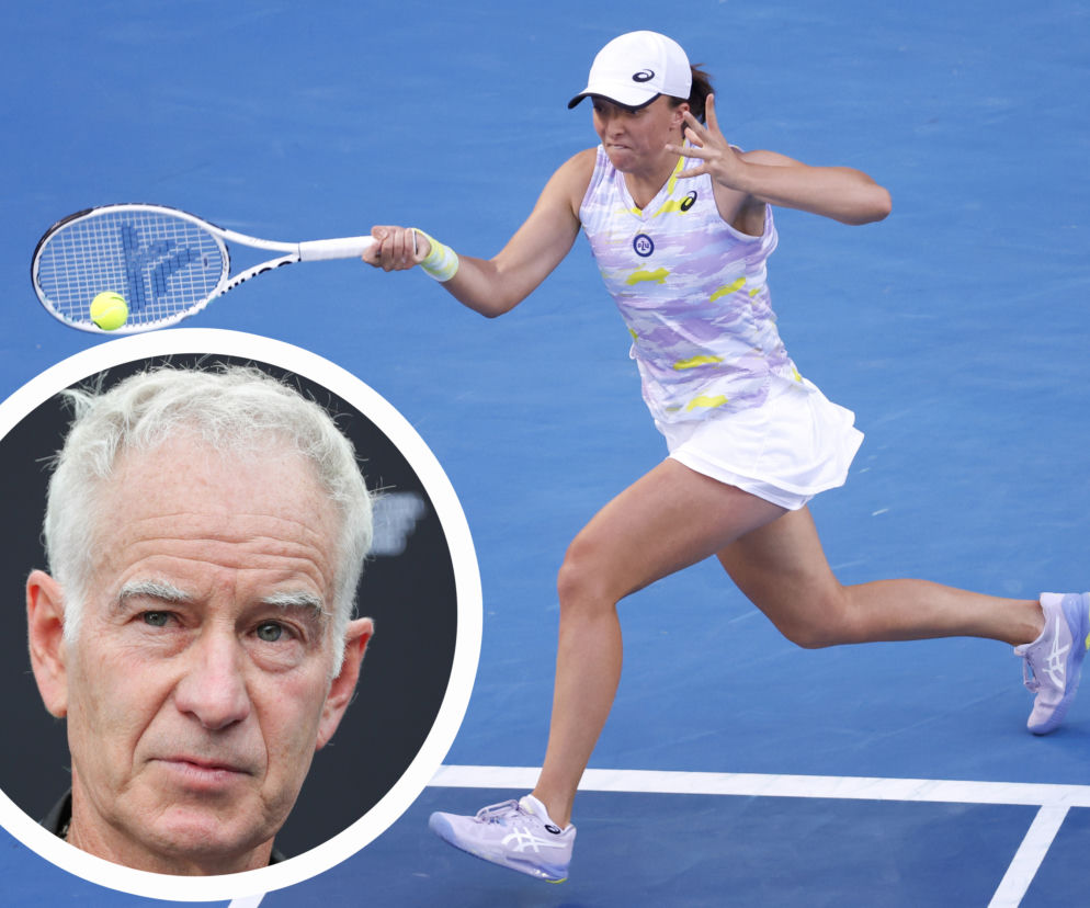 Iga Świątek, John McEnroe