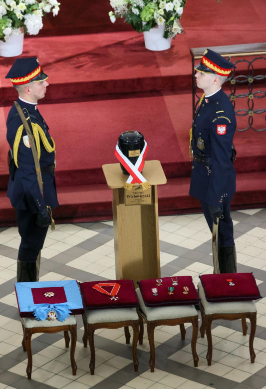 Dominika Wielowieyska pożegnała ojca