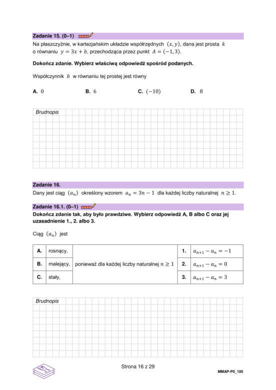 Matura próbna 2023 z matematyki. Arkusze CKE