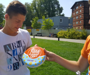 Patrol Eska Summer City na Wyspie Młyńskiej