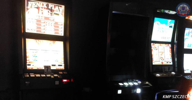 Nielegalny hazard w centrum Szczecina