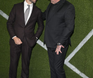 Czesław Michniewicz na premierze