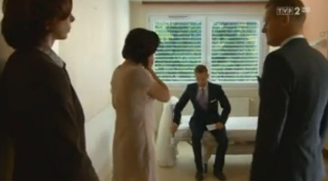 ''M jak miłość'' 1032 Paweł (Rafał Mroczek) i Zduńscy (Marcin Mroczek, Katarzyna Cichopek)