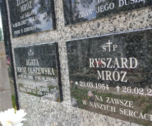 Grób Agaty Mróz-Olszewskiej w Tarnowie