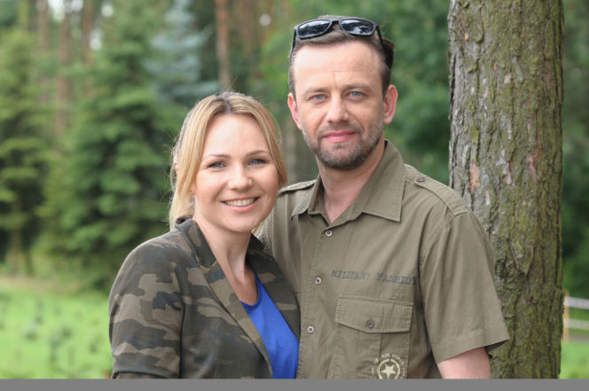 Pierwsza miłość. Sylwia (Anna Guzik), Norbert (Łukasz Konopka)