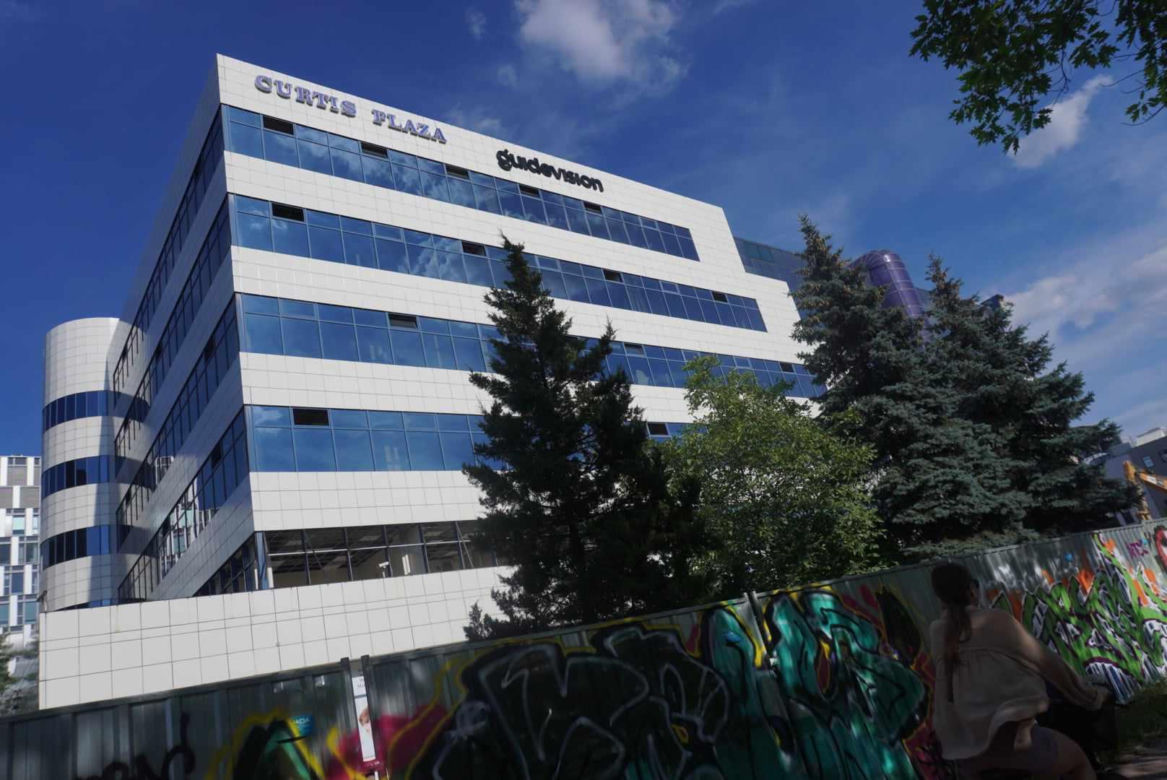 Rozbiórka Curtis Plaza