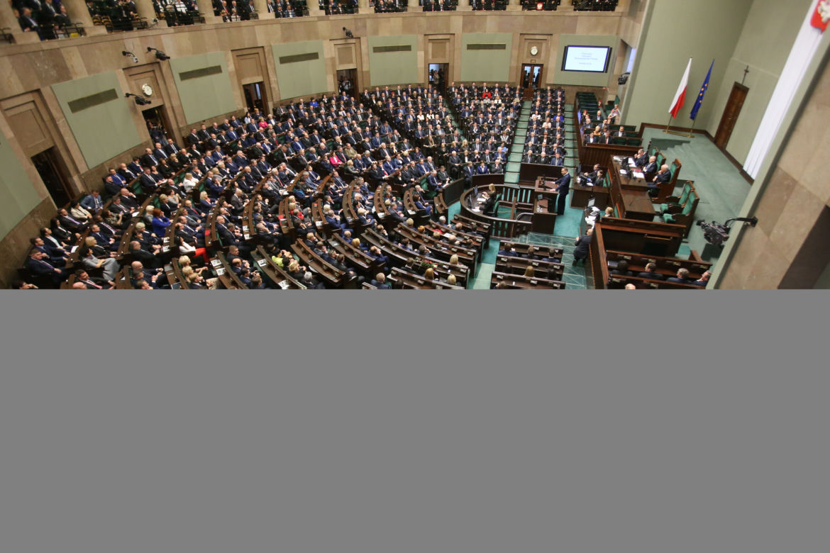  Inauguracja Sejmu, nowy Sejm.