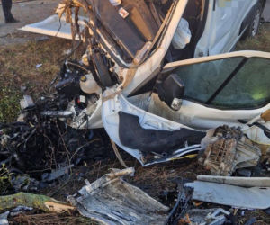 Miłosław. Złodziej samochodu firmy kurierskiej zginął w wypadku. Ruszyła zbiórka na kuriera [ZDJĘCIA]