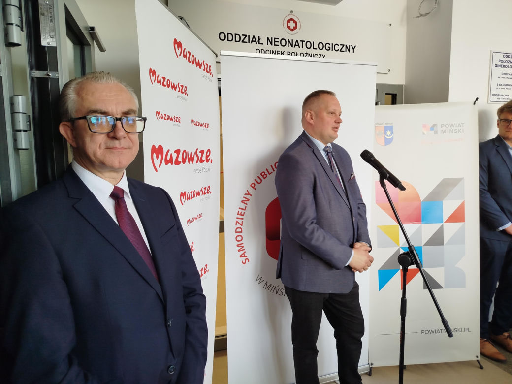 Odnowiony oddział noworodkowy wraz z częścią położniczą w mińskim szpitalu zapewni ciężarnym, rodzącym i maluchom nowoczesne warunki