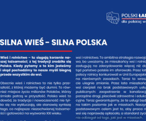 Polski Ład dla polskiej wsi