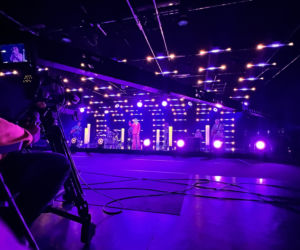 Anna Wyszkoni na backstage SuperNova LIVE