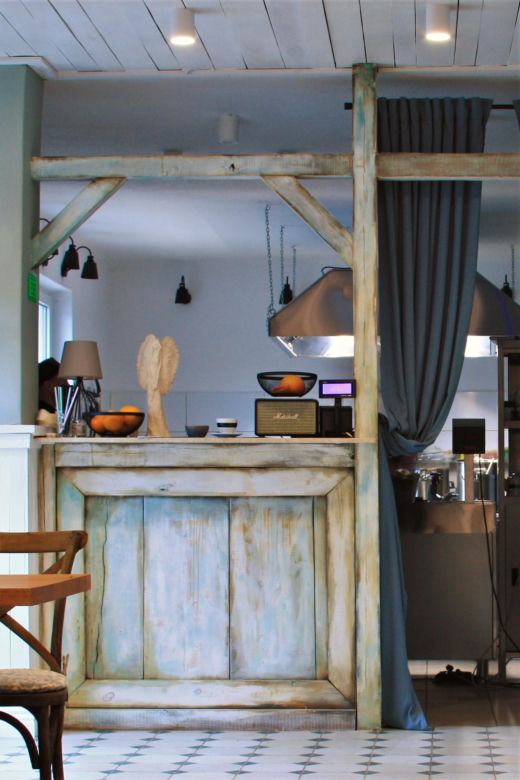 Prosto z Patelni - wnętrza, bar