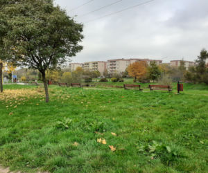 Park na Gołębiowie II przed modernizacją