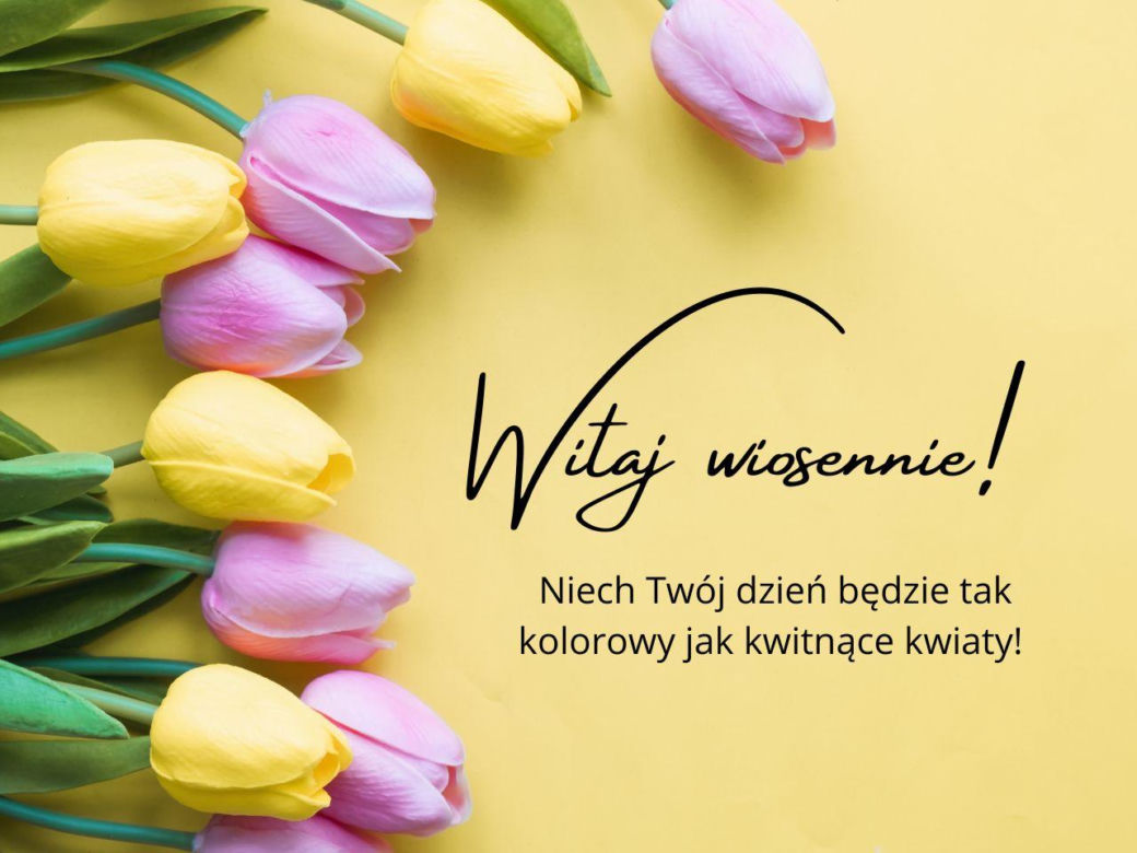 Fajne kartki na pierwszy dzień wiosny