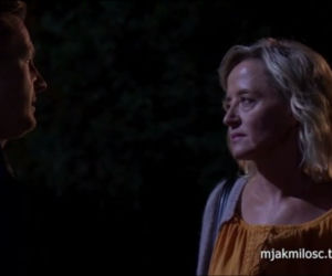 M jak miłość, odcinek 1417. Paweł (Rafał Mroczek), mama Julki (Małgorzata Bogdańska)