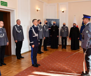 Nowi policjanci w woj. podlaskim. Ślubowanie złożyło 12 policjantów