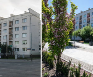 Skwer na rogu ul. Kilińskiego i Rewolucji 1905 r. w Łodzi zmienił się nie do poznania