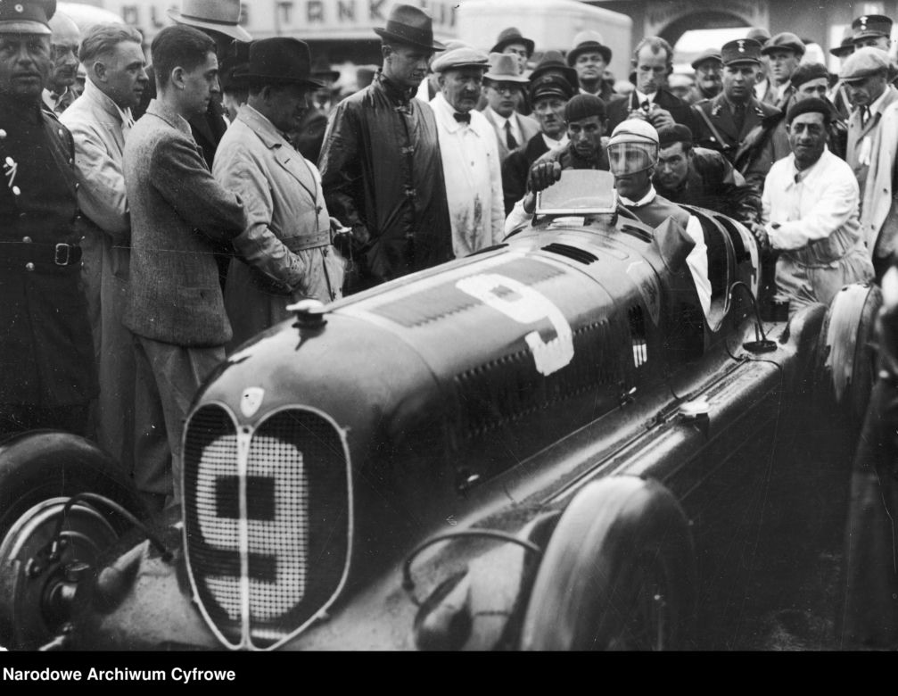 Międzynarodowy wyścig samochodowy rozgrywany na berlińskim torze Avus, 1935 rok