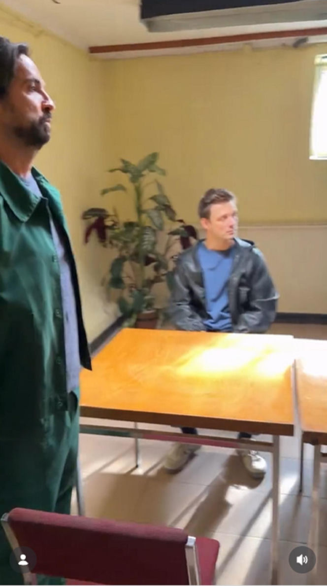 Na dobre i na złe nowy sezon na planie. Mario Milewski (Marcin Korcz), Sergiusz Poznański (Mateusz Kaczmarek)