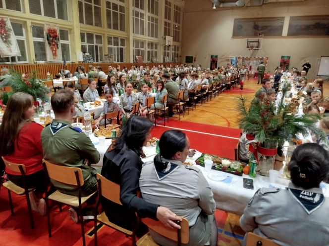 Wigilia harcerska 2025 w Siedlcach