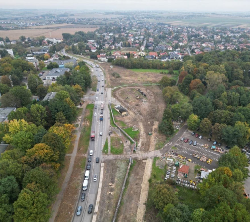 Rozbudowa ul. Kocmyrzowskiej w Krakowie