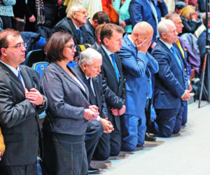 Kaczyński na urodzinach Radia Maryja