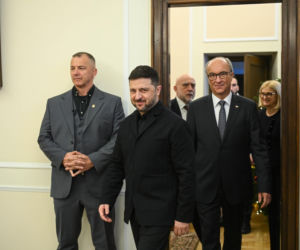 Wołodymyr Zełenski w polskim Sejmie