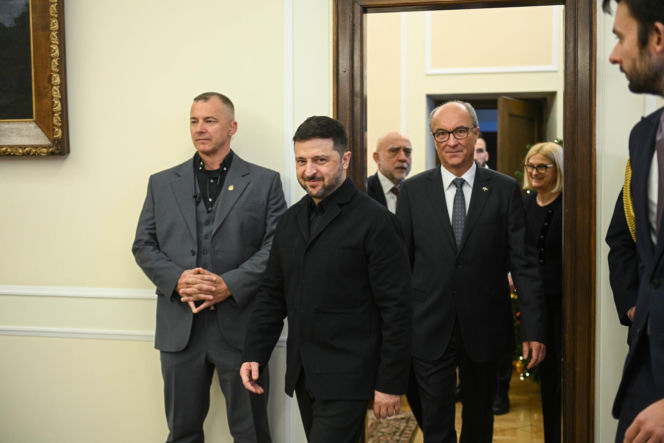 Wołodymyr Zełenski w polskim Sejmie