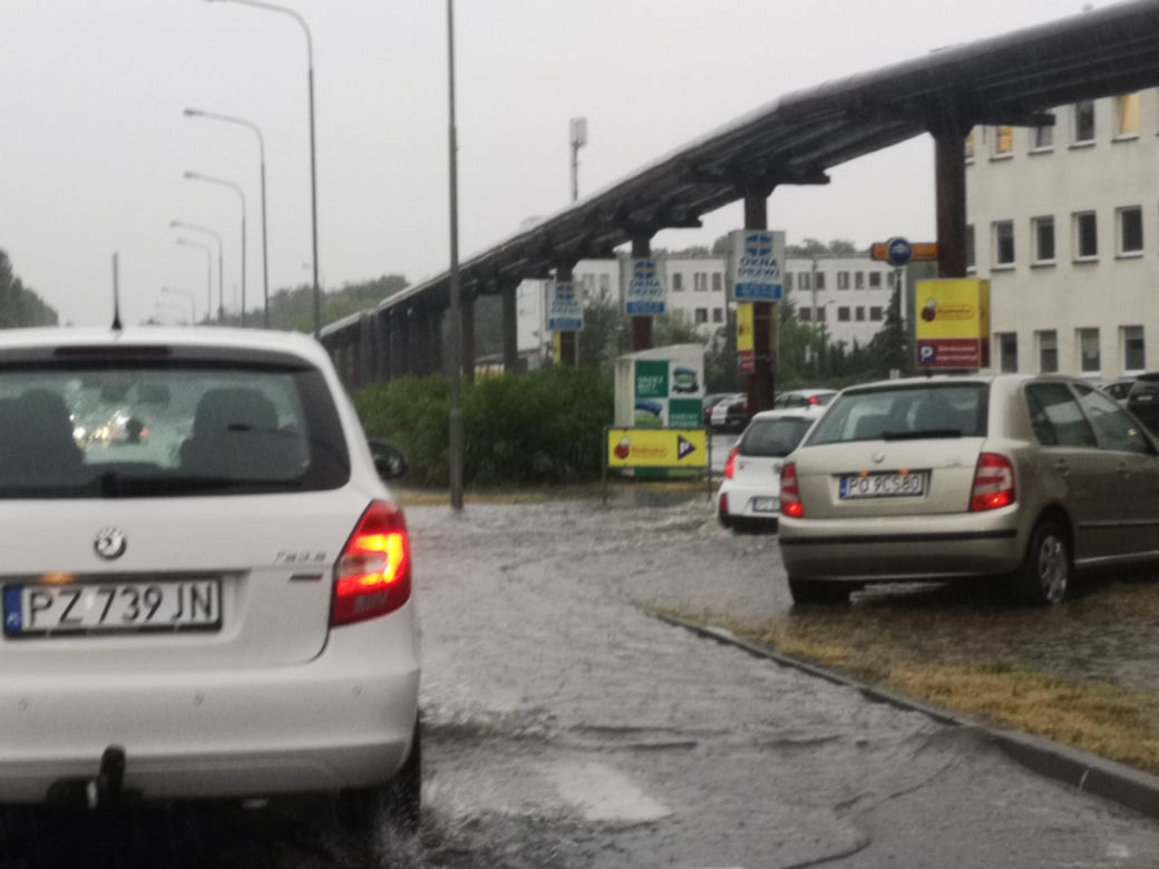 Zalany Poznań i okolice
